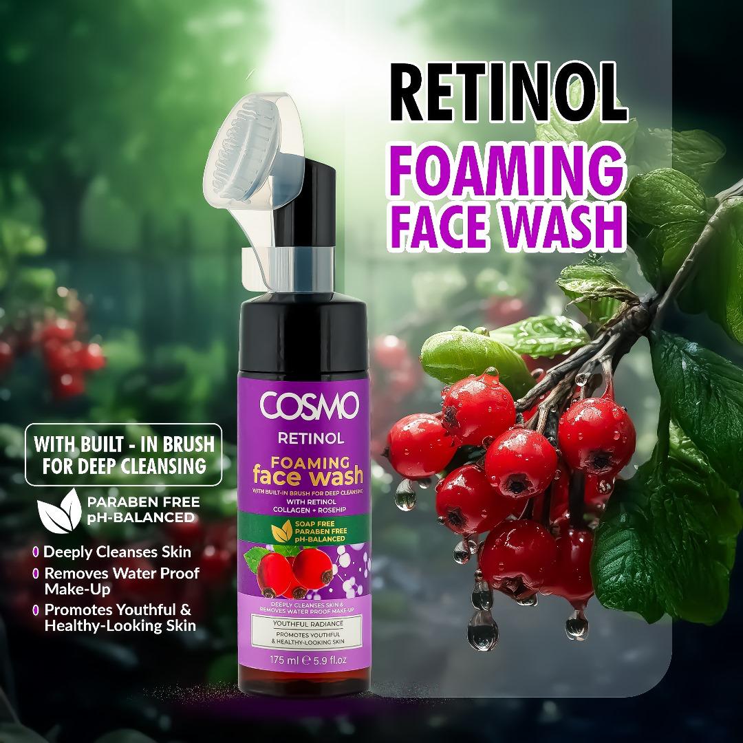 Retinol Foaming Face Wash